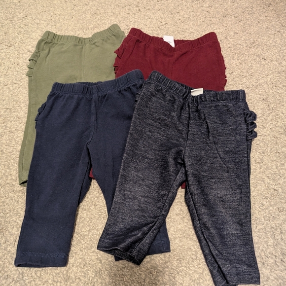 Old Navy Other - Old Navy Kids Leggings - Green, Red, Navy, Gray